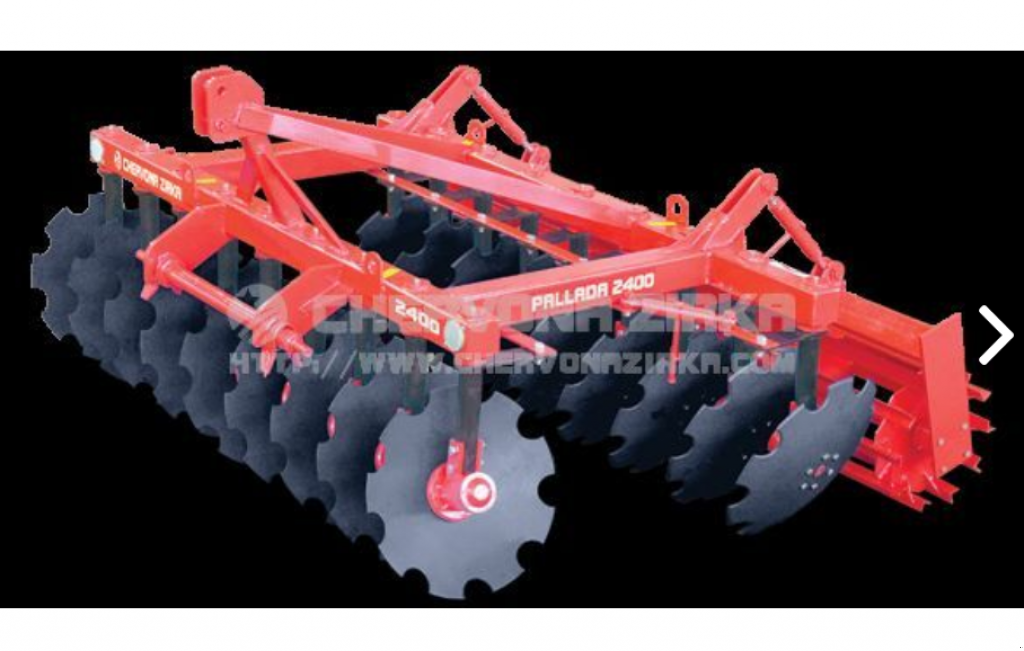 Wiesenegge des Typs CHERVONA ZIRKA Паллада 2400,  in Дніпропетровськ (Bild 1)