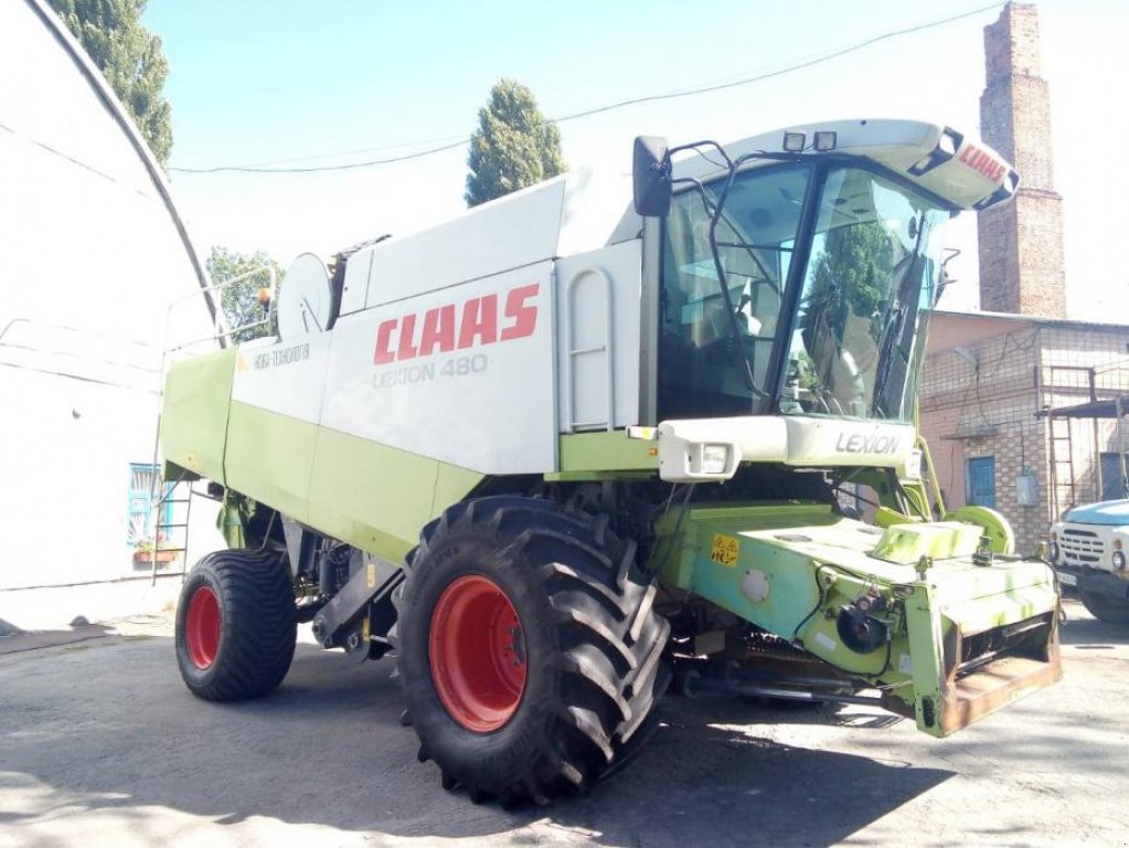 Oldtimer-Mähdrescher des Typs CLAAS Lexion 480 Evolution, Neumaschine in Житомир (Bild 4)