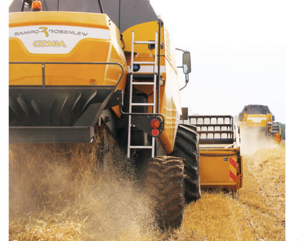 Oldtimer-Mähdrescher des Typs Sampo Comia C12, Neumaschine in Київ (Bild 2)