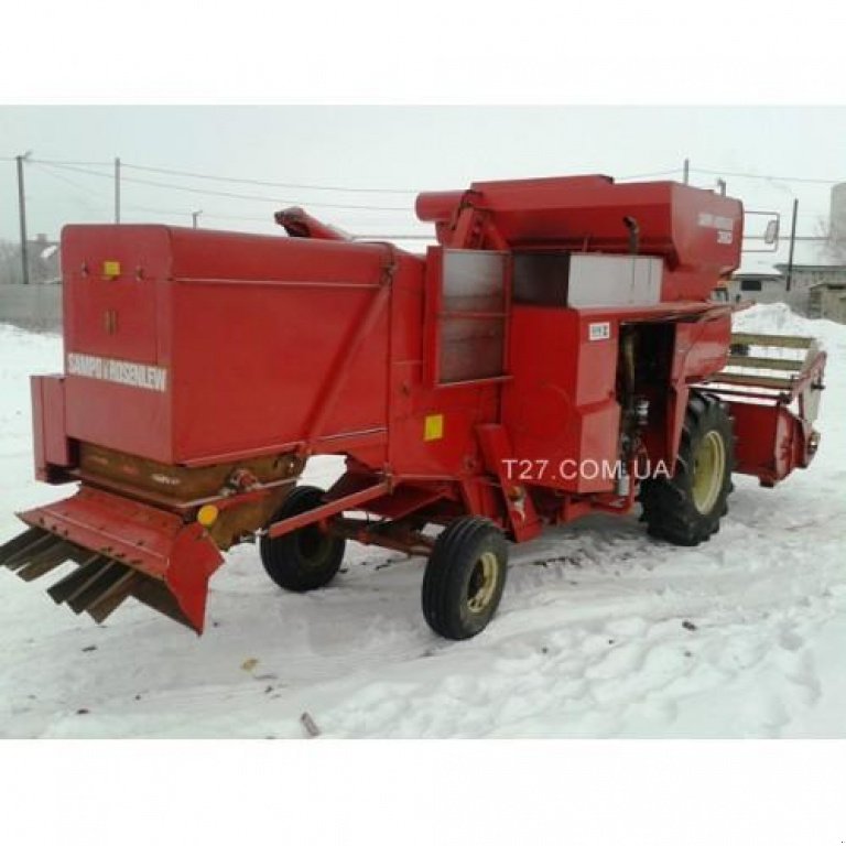 Oldtimer-Mähdrescher des Typs Sampo Sampo-Rosenlew, Neumaschine in Глеваха (Bild 5)