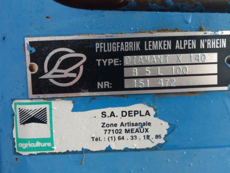 Scheibenpflug des Typs Lemken Diamant 11/5+1,  in Не обрано