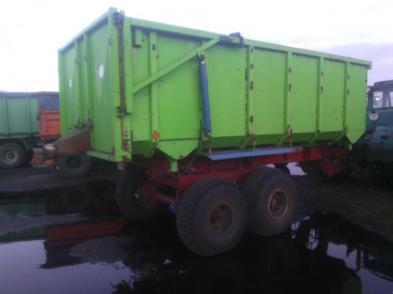 Abschiebewagen des Typs Fliegl ТМК 160 Fox,  in Конотоп (Bild 1)