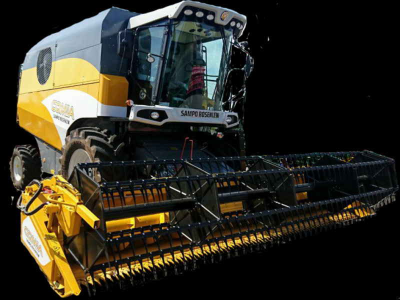 Oldtimer-Mähdrescher des Typs Sampo Comia C12, Neumaschine in Олександрія (Bild 1)