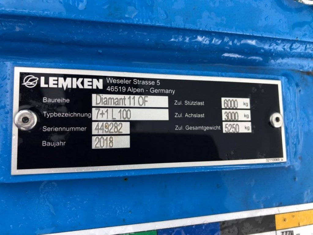 Scheibenpflug des Typs Lemken EuroDiamant 11/7+1, Gebrauchtmaschine in Володарка (Bild 2)