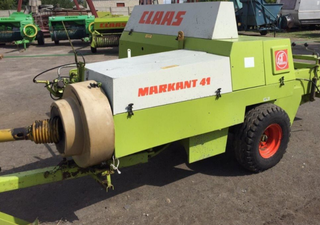 Hochdruckpresse des Typs CLAAS Markant 41,  in Ковель (Bild 1)