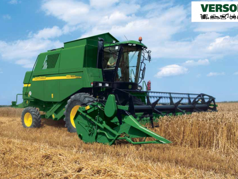 Oldtimer-Mähdrescher des Typs John Deere 1450 CWS, Neumaschine in Київ (Bild 1)