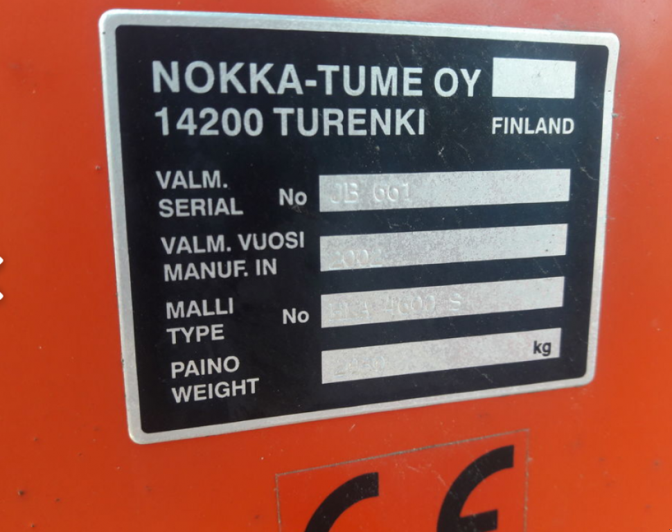 Wiesenegge des Typs Hankmo H 6400 Super,  in Київ (Bild 2)