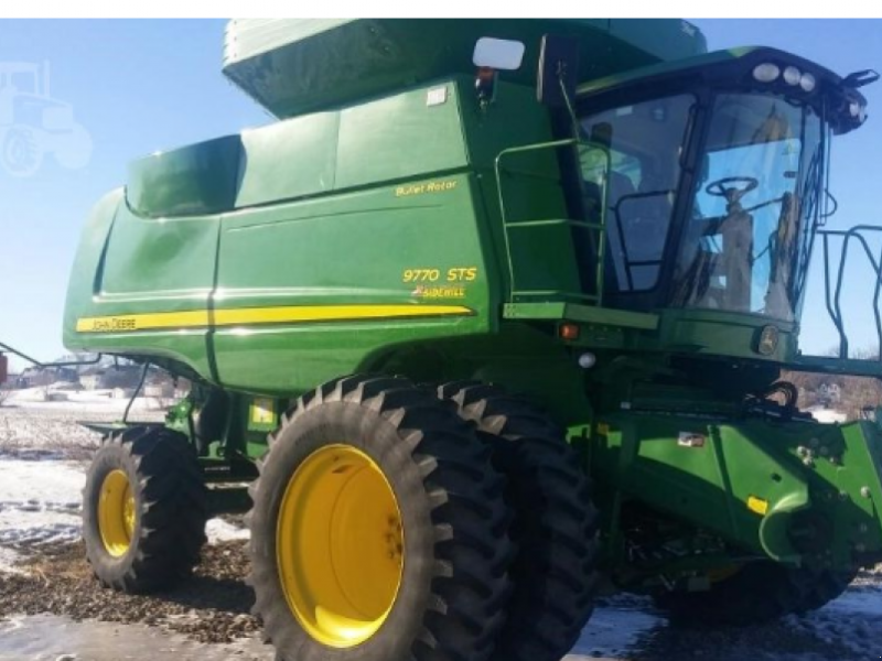 Oldtimer-Mähdrescher des Typs John Deere 9770 STS, Neumaschine in Біла Церква (Bild 1)