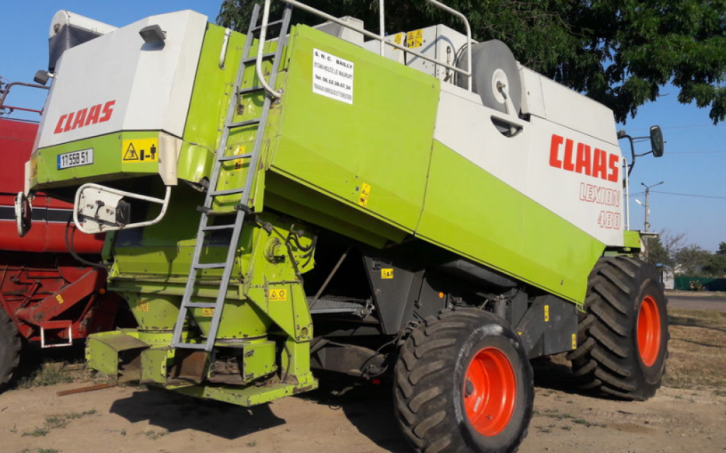 Oldtimer-Mähdrescher des Typs CLAAS Lexion 480, Neumaschine in Вінниця (Bild 5)