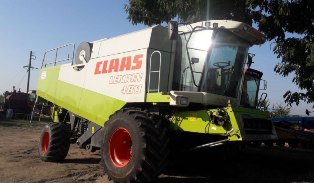 Oldtimer-Mähdrescher des Typs CLAAS Lexion 480, Neumaschine in Вінниця (Bild 1)