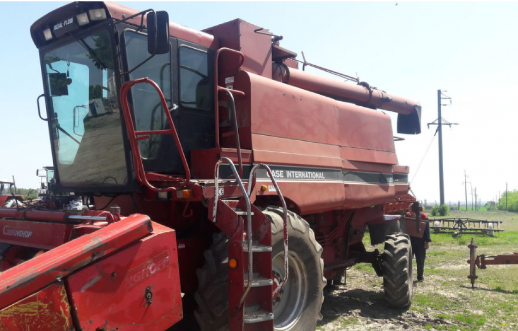 Oldtimer-Mähdrescher des Typs Case IH Axial Flow 1680,  in Вінниця (Bild 10)