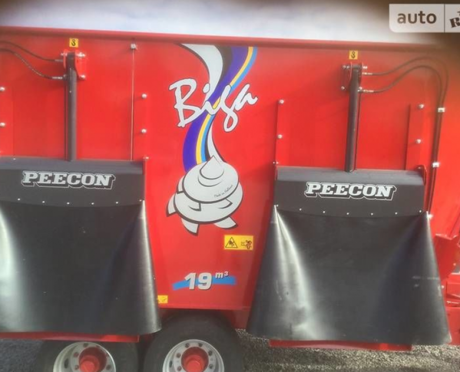 Selbstfahrer Futtermischwagen des Typs Peecon VDW 190,  in Золочів (Bild 7)