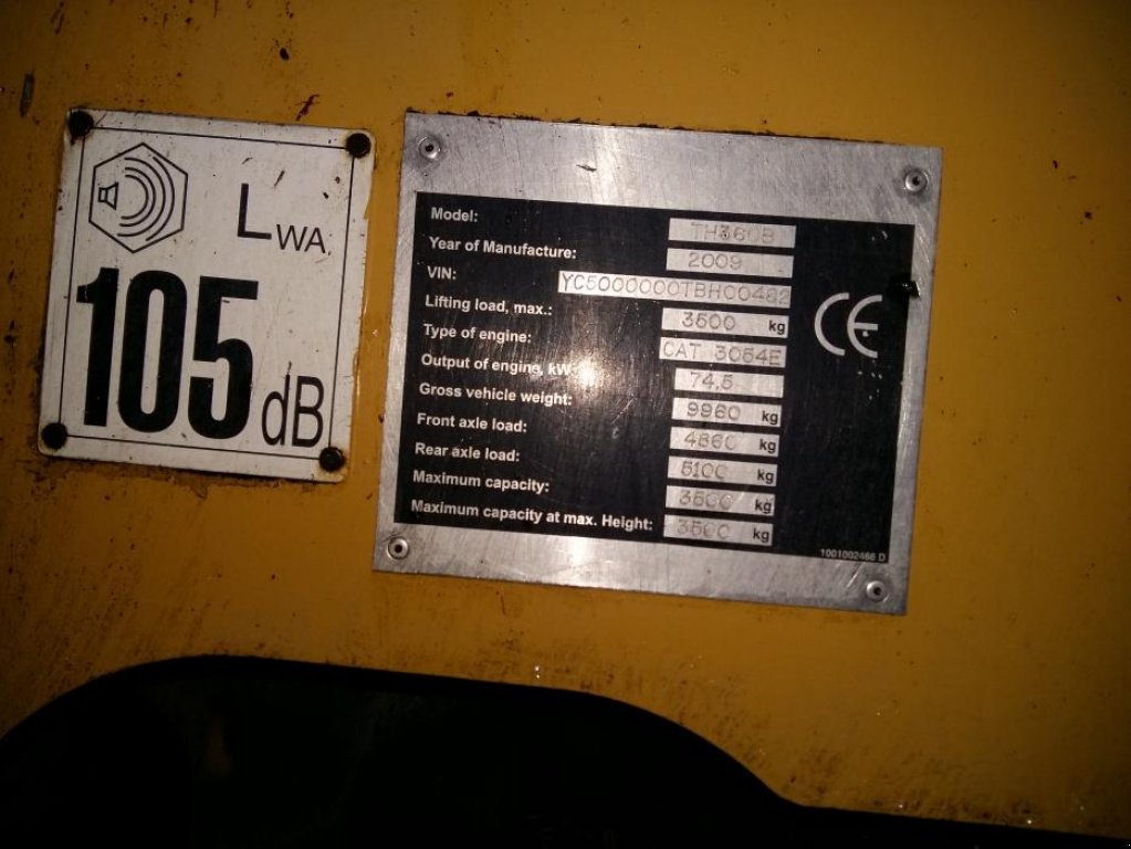 Teleskopstapler des Typs Caterpillar TH360B,  in Львів (Bild 10)