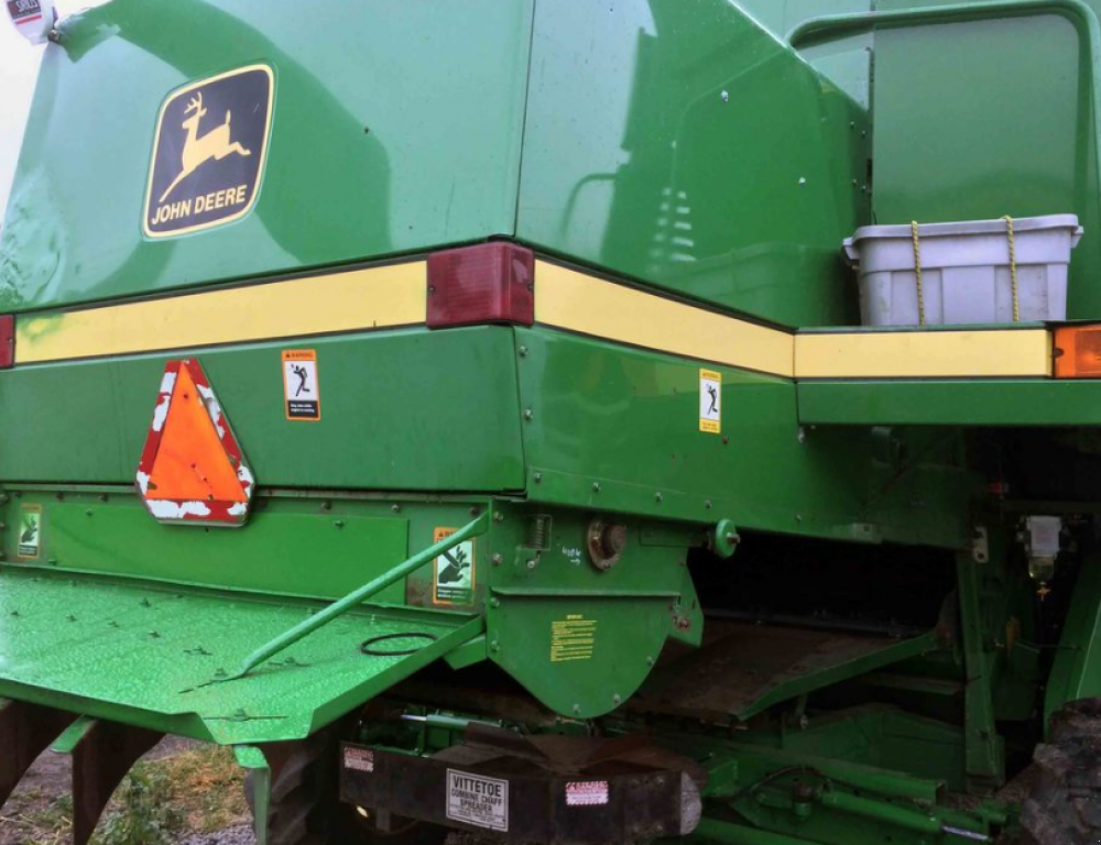 Oldtimer-Mähdrescher des Typs John Deere 9600, Neumaschine in Запоріжжя (Bild 10)