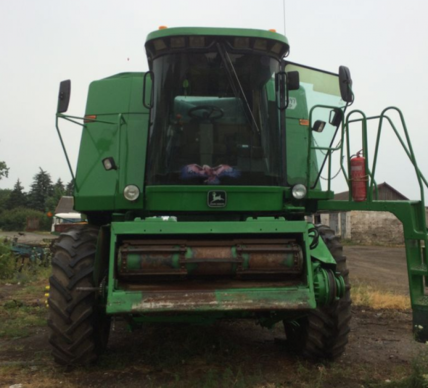 Oldtimer-Mähdrescher des Typs John Deere 9610, Neumaschine in Запоріжжя (Bild 7)