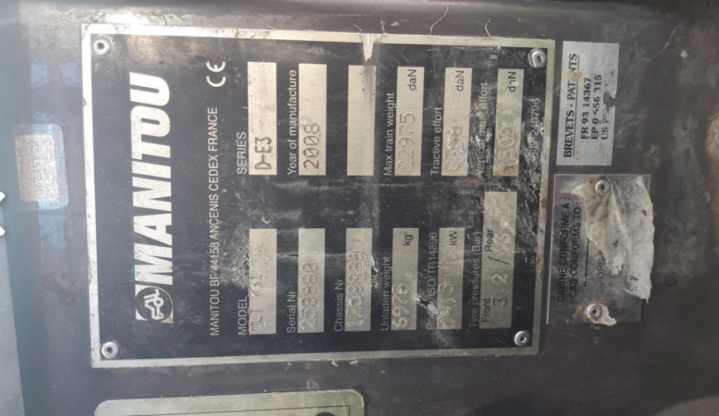 Teleskopstapler des Typs Manitou MLT 731 LSU, Neumaschine in Ужгород (Bild 8)