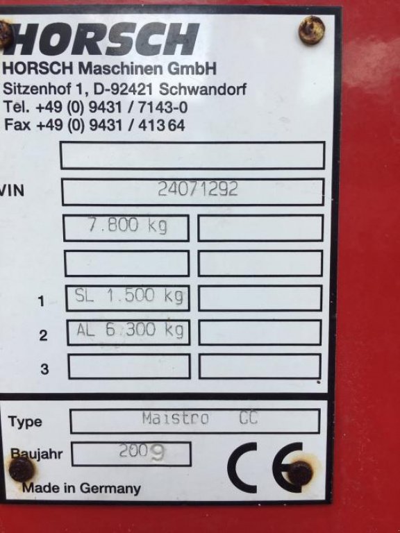 Sämaschine des Typs Horsch Maistro 8 CC,  in Радехів (Bild 4)