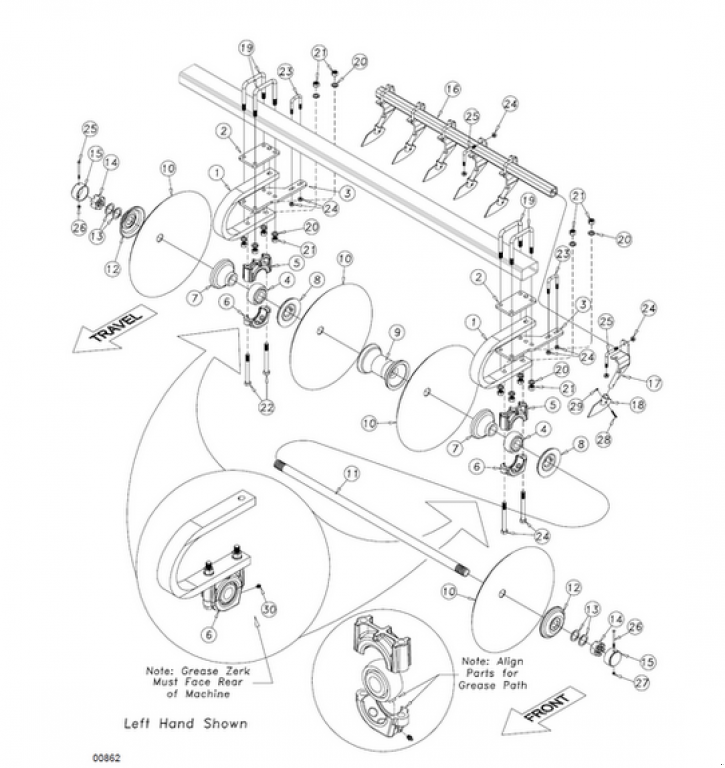 Wiesenegge des Typs Great Plains 3323 DH,  in Гуляйпо́ле (Bild 2)