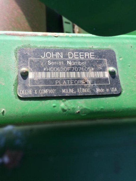 Schneidwerk des Typs John Deere 630 Hydro Flex, Gebrauchtmaschine in Камянець-Подільский (Bild 4)