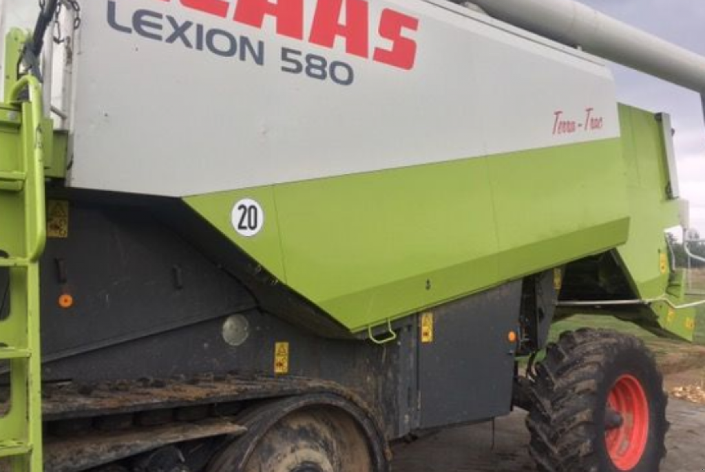 Oldtimer-Mähdrescher des Typs CLAAS Lexion 580 Terra Trac, Neumaschine in Мукачево (Bild 5)