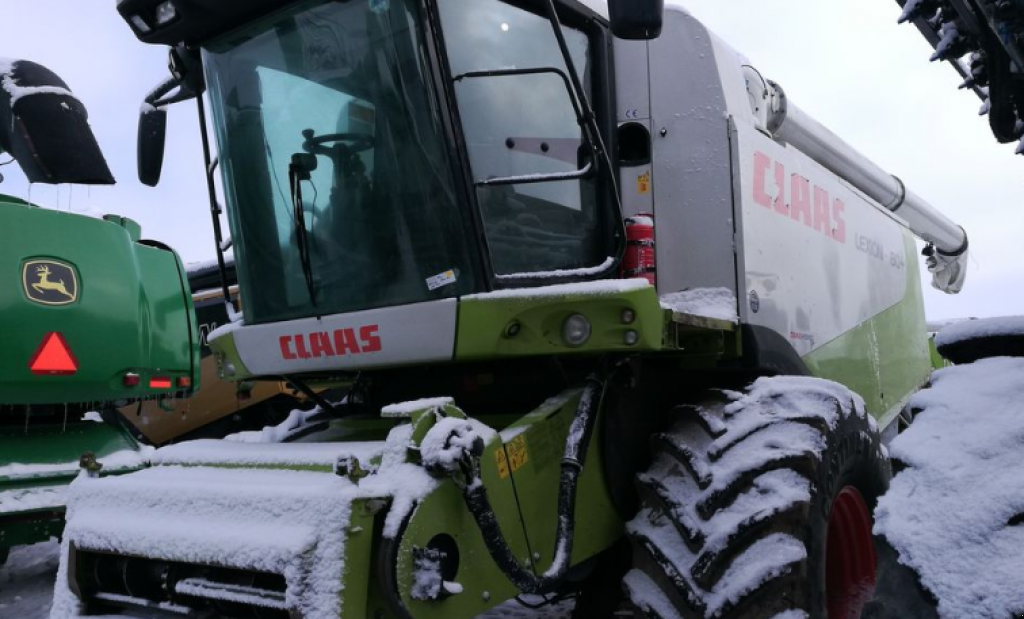 Oldtimer-Mähdrescher des Typs CLAAS Lexion 580, Neumaschine in Рівне (Bild 3)