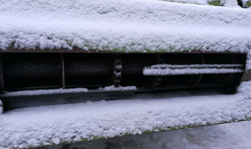 Oldtimer-Mähdrescher des Typs CLAAS Lexion 580, Neumaschine in Рівне (Bild 6)