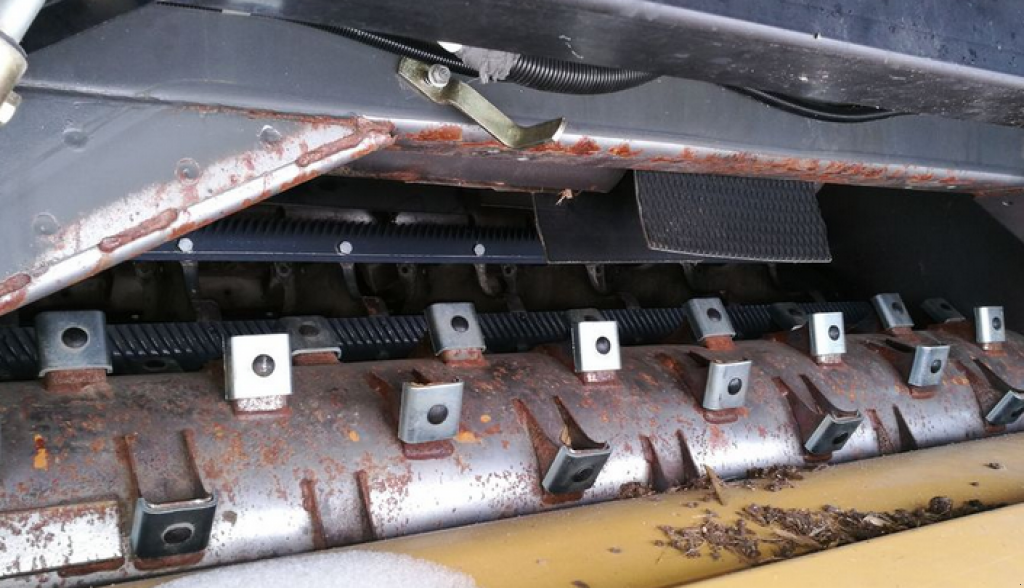 Oldtimer-Mähdrescher des Typs Caterpillar Lexion 590R,  in Рівне (Bild 5)