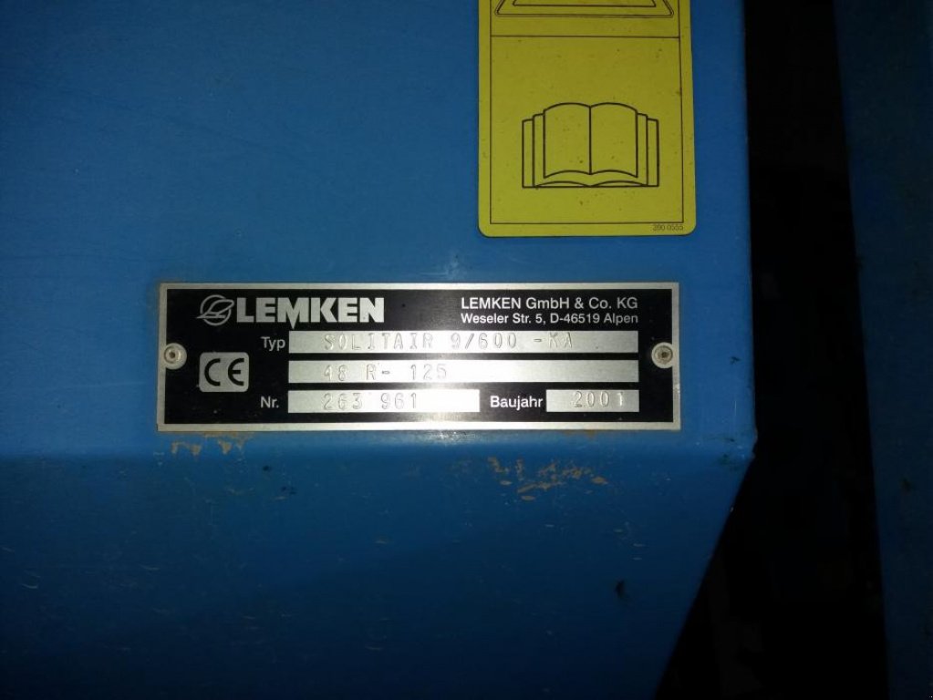 Sämaschine des Typs Lemken Solitair 9/600,  in Луцьк (Bild 10)