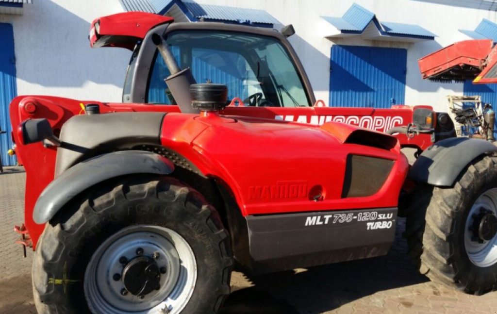 Teleskopstapler des Typs Manitou MLT 735-120,  in Ковель (Bild 3)