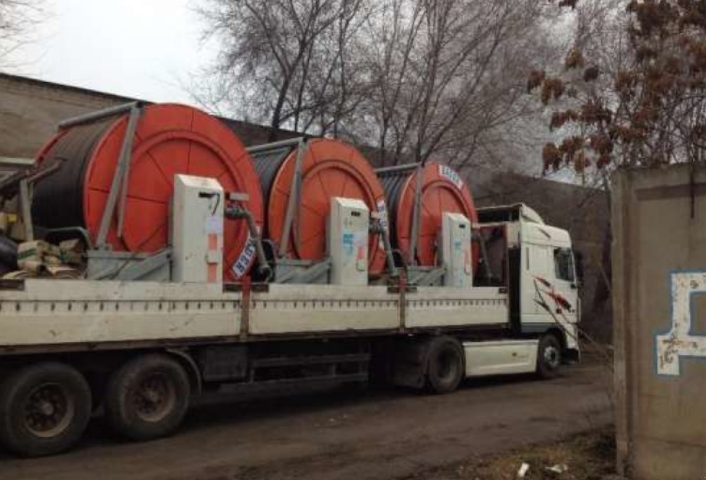 Beregnungsanlage des Typs Bauer Rainstar E4 31,  in Запоріжжя (Bild 5)