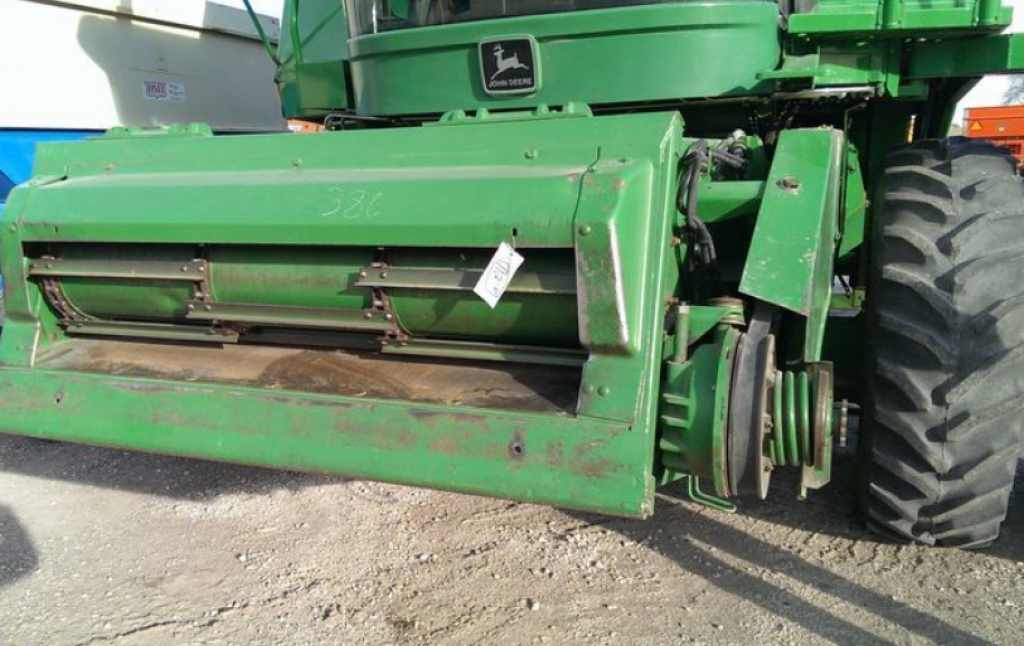 Oldtimer-Mähdrescher des Typs John Deere 9600, Neumaschine in Кіровоград (Bild 6)