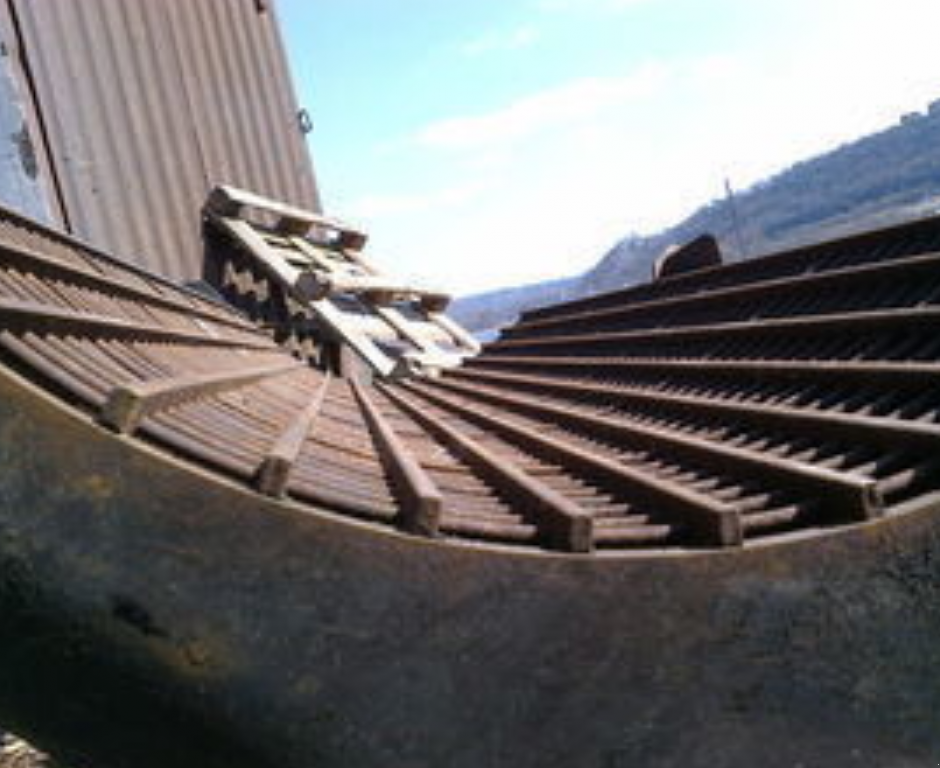 Oldtimer-Mähdrescher des Typs CLAAS Lexion 480,  in Чортків (Bild 5)