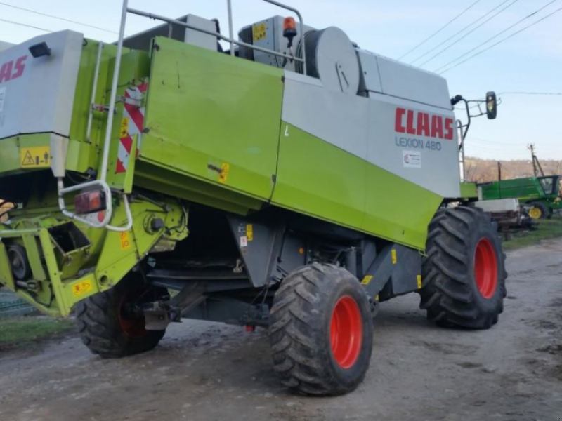 Oldtimer-Mähdrescher des Typs CLAAS Lexion 480, Neumaschine in Чортків (Bild 1)