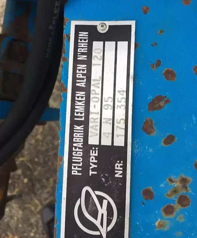 Scheibenpflug des Typs Lemken VariOpal 4,  in Луцьк (Bild 3)