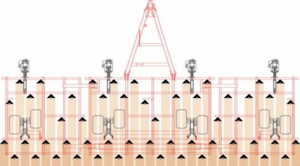 Kartoffelpflegetechnik des Typs Nordsten Krause 5635-39,  in Чабани (Bild 5)