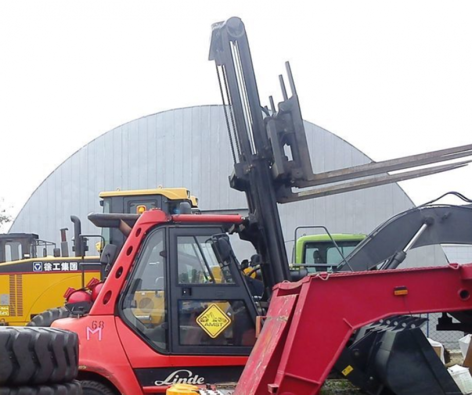 Gabelstapler des Typs Linde H80T,  in Київ (Bild 4)