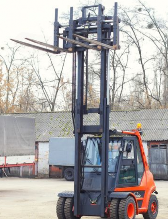 Gabelstapler des Typs Linde H80T,  in Київ (Bild 5)