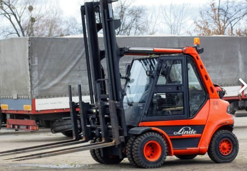 Gabelstapler des Typs Linde H80T,  in Київ (Bild 1)