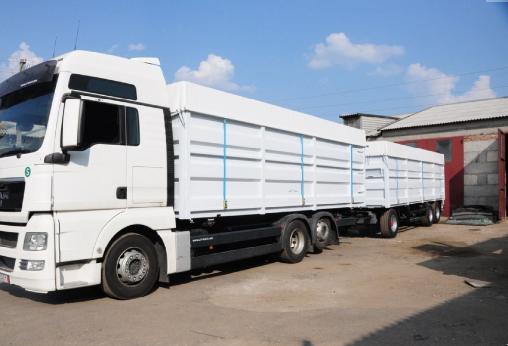 Überladewagen des Typs Schmitz SPR,  in Запоріжжя (Bild 3)