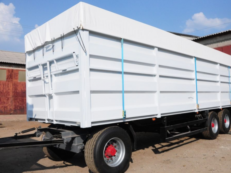 Überladewagen des Typs Schmitz SPR,  in Запоріжжя (Bild 1)