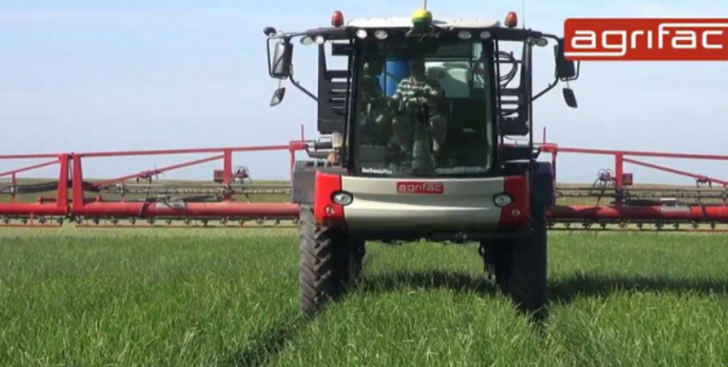 Selbstfahrspritze des Typs Agrifac Condor, Neumaschine in Гребінки (Bild 1)