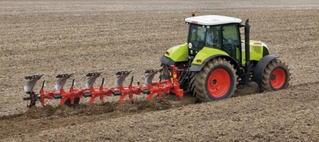 Oldtimer-Traktor des Typs CLAAS Arion 640 C, Neumaschine in Гребінки (Bild 2)