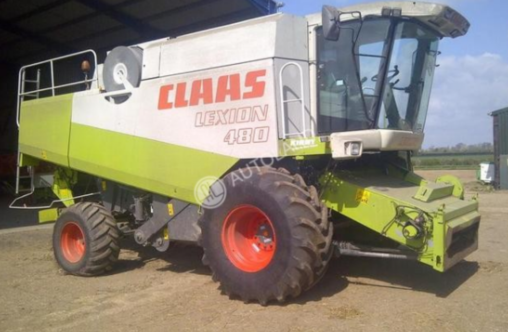 Oldtimer-Mähdrescher des Typs CLAAS Lexion 480, Neumaschine in Здолбунів (Bild 7)