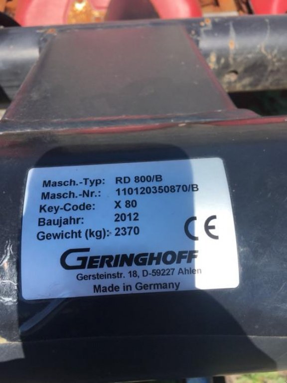 Maispflückvorsatz des Typs Geringhoff Rota Disc 800 B,  in Пролиски (Bild 7)