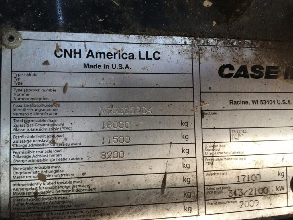 Oldtimer-Mähdrescher des Typs Case IH Axial Flow 8230, Neumaschine in Пролиски (Bild 5)