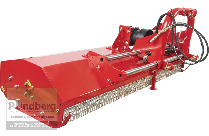 Mulchgerät & Häckselgerät des Typs P.Lindberg GmbH Schlegelmulcher DP-205 cm verschiebbar hydraulisch (li/re 40cm) inkl. Gelenkwelle, Neumaschine in Großenwiehe (Bild 3)