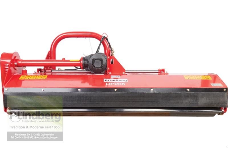Mulchgerät & Häckselgerät des Typs P.Lindberg GmbH Schlegelmulcher DP-205 cm verschiebbar hydraulisch (li/re 40cm) inkl. Gelenkwelle, Neumaschine in Großenwiehe (Bild 9)
