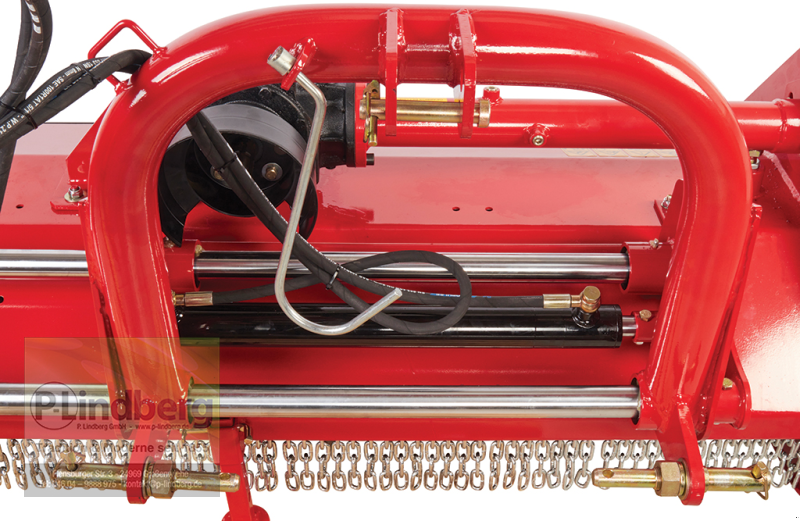 Mulchgerät & Häckselgerät des Typs P.Lindberg GmbH Schlegelmulcher DP-205 cm verschiebbar hydraulisch (li/re 40cm) inkl. Gelenkwelle, Neumaschine in Großenwiehe (Bild 11)