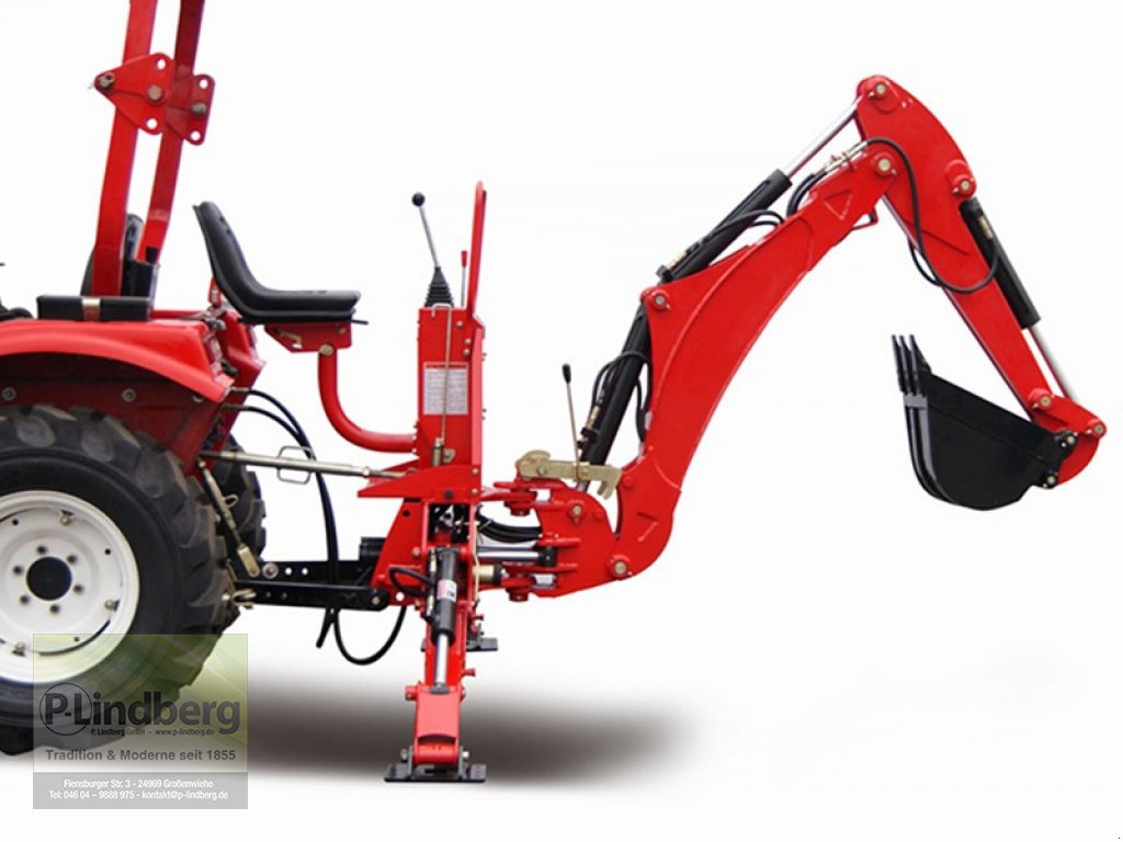 Sonstige Bagger & Lader des Typs P.Lindberg GmbH Hydraulischer Heckbagger für Traktoren 3-Punkt Schaufel Haus NEU, Neumaschine in Großenwiehe (Bild 2)