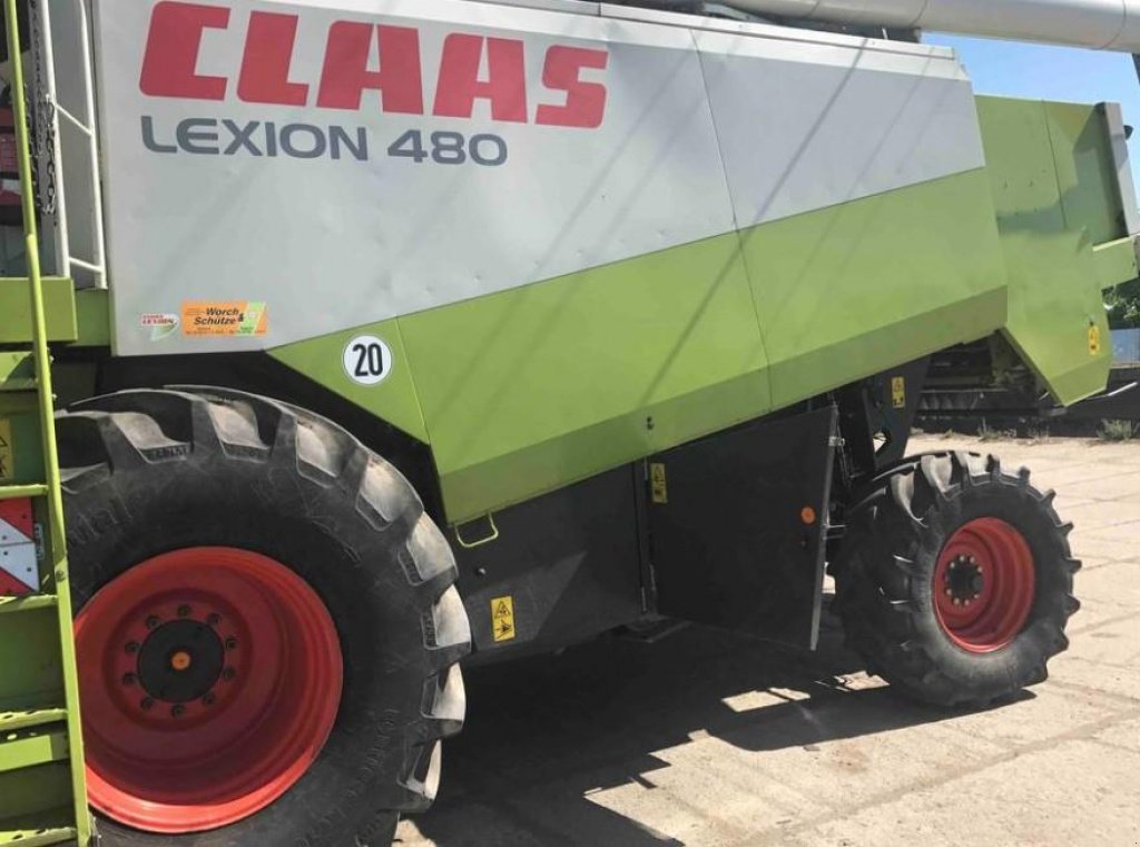 Oldtimer-Mähdrescher des Typs CLAAS Lexion 480, Neumaschine in Бердичів (Bild 2)